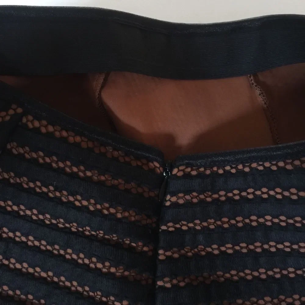 H&M Black Circle Midi Skirt - Picture 8 of 10
